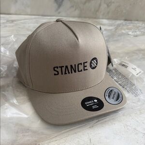 Stance Beige Logo Cap